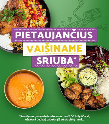 Pietaujančius vaišiname sriuba!